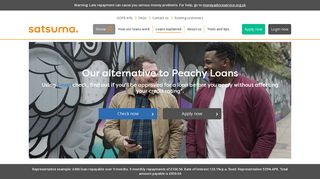 Peachy Loan alternative | Satsuma Loans