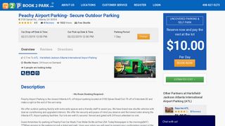 Peachy Airport Parking- Secure Outdoor Parking | Book2Park.com
