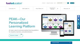 Personalized Learning Platform | PEAK | Fuel Education