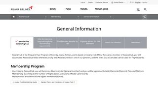 Membership System/Sign up  ASIANA AIRLINES