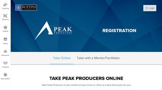 Peak Producers Registration - Realtor Training | Buffini & Company