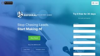 Real Estate CRM - Referral Maker | Proven Referral Sales System