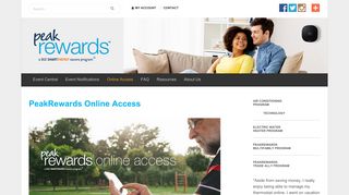 Online Access | BGE PeakRewards