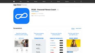 PEAR - Personal Fitness Coach on the App Store - iTunes - Apple