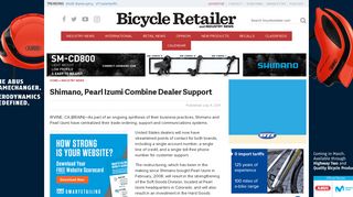 Shimano, Pearl Izumi Combine Dealer Support | Bicycle Retailer and ...