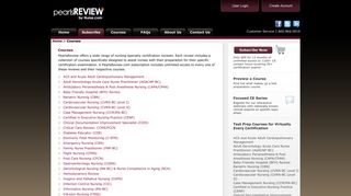 PearlsReview Courses
