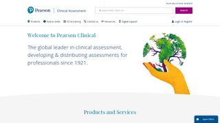 Clinical Assessments | Pearson Clinical Australia & New Zealand