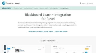 Blackboard Learn Integration for Revel | Pearson