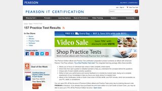 Practice Tests | Pearson IT Certification