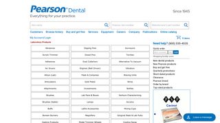 Laboratory Products Categories | Pearson Dental Supplies