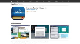 Pearson eText for Schools on the App Store - iTunes - Apple