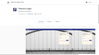 Pearson Login - Google Chrome