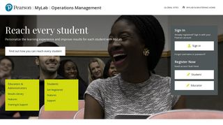 MyLab Operations Management | Pearson
