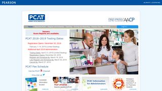 PCAT - Pharmacy College Admission Test