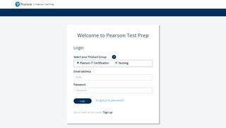 Pearson Test Prep