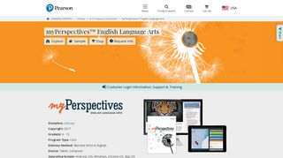 myPerspectives™ English Language Arts - Pearson