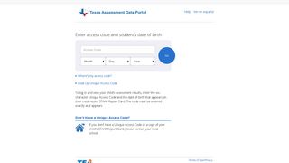 Texas Assessment Student Portal - eMetric
