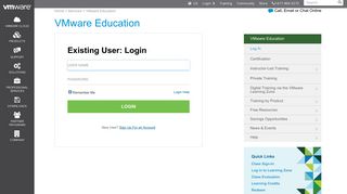 Login to VMware Education. - MyLearn VMware