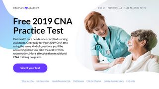CNA Plus: FREE CNA Practice Test for Certified Nursing Exam
