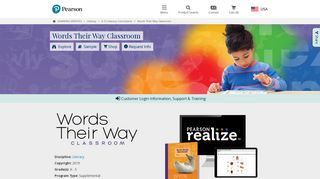 Literacy Programs | Pearson | Words Their Way Classroom