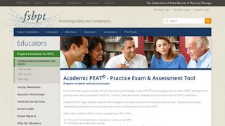 Practice Exam & Assessment Tool (PEAT) | FSBPT