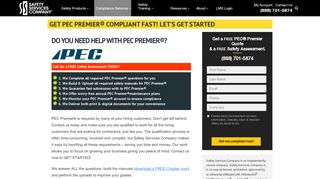 PEC Premier® Compliance | Safety Services Company