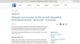 Manage your account on the go with SmartHub - Pedernales Electric ...