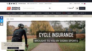Cycling Insurance | Sigma Sports