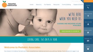 Pediatric Associates – We are Here When You Need Us