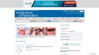 The Journal of Pediatrics Home Page