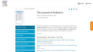 The Journal of Pediatrics - Elsevier