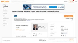Pedigree Technologies Competitors, Revenue and Employees - Owler ...