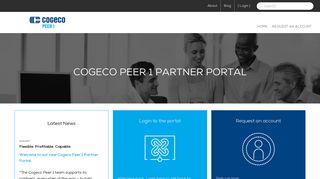 Cogeco Peer 1 Partner Portal
