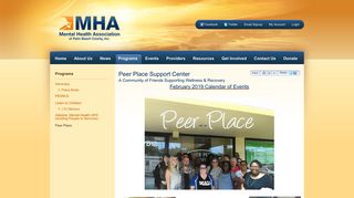 Peer Place | Mental Health Association of Palm Beach County, Inc.