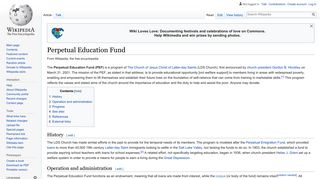 Perpetual Education Fund - Wikipedia