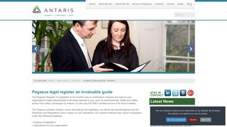 Pegasus legal register - Antaris - Antaris consulting