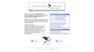 Pegasus Mail and Mercury