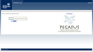 Pegasus - University of Strathclyde