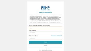 PEHP Members - Registration