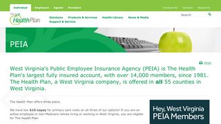 PEIA | The Health Plan