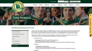 Data Analysis - Longview Independent School District