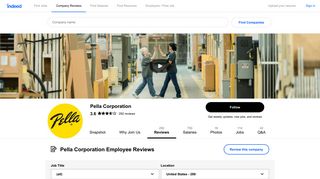 Working at Pella Corporation: 287 Reviews | Indeed.com