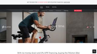 Peloton® | Indoor Exercise Bike with Online Streaming Classes.