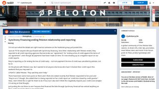 Synchrony Financing ending Peloton relationship and reporting ...
