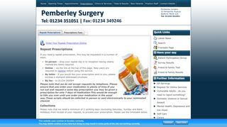 Pemberley Surgery - How to order your repeat medications from the ...