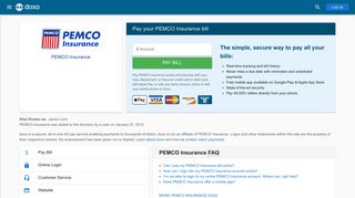 PEMCO Insurance: Login, Bill Pay, Customer Service and Care Sign-In