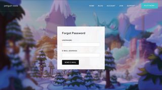 Forgot Password | Penguin Oasis