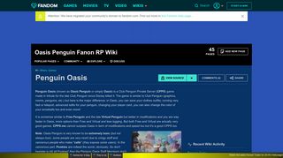Penguin Oasis | Club Penguin Oasis Fanon RP Wiki | FANDOM ...