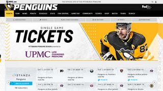 Individual Tickets | Pittsburgh Penguins - NHL.com