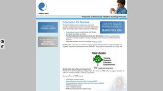 Peninsula HealthEducation for Nurses - Peninsula Health